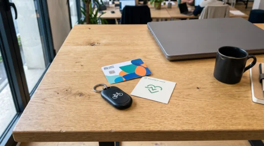 Salarié payant avec une carte de titres restaurant dans une boulangerie française